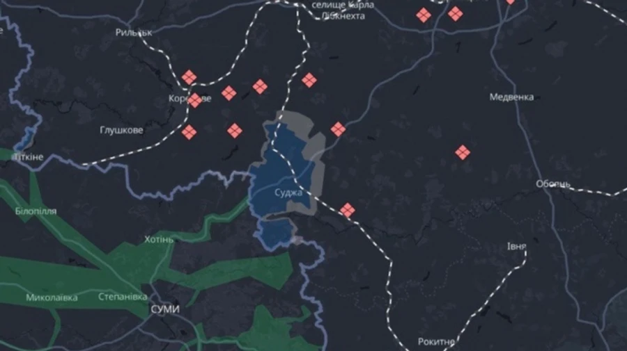Russians breach Ukrainian defensive line near Sudzha, Russia