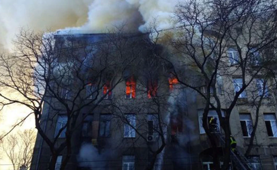 СБУ проводить обшуки в Одеській ДСНС: хотіли знищити документи по коледжу