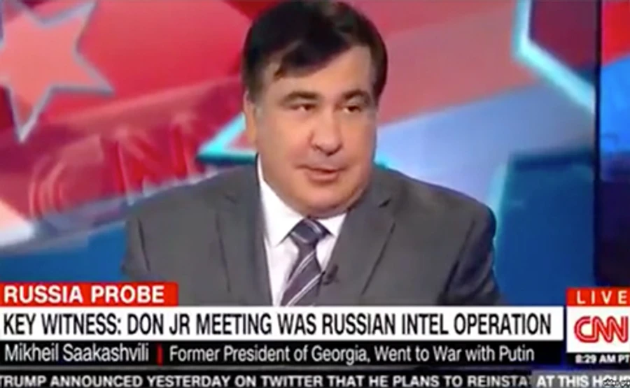 Саакашвили считает, что Трамп был прав, говоря о вмешательстве Украины в выборы в США