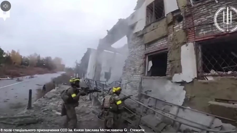 Бойцы 8 полка ССО показали, как зачищают Купянск