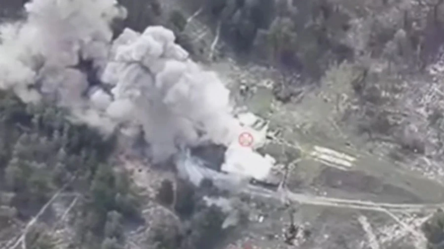 Воздушные силы уничтожили артиллерийский пункт управления россиян на Херсонщине