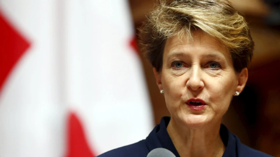 Президент Швейцарии на три дня приедет в Украину и посетит с Зеленским Донбасс