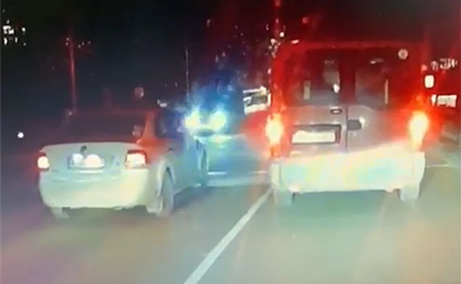 З’явилося відео смертельної ДТП за участю п’яного поліцейського