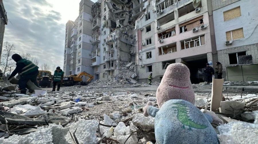 Mother of two children injured in attack on Kherson is found dead under rubble