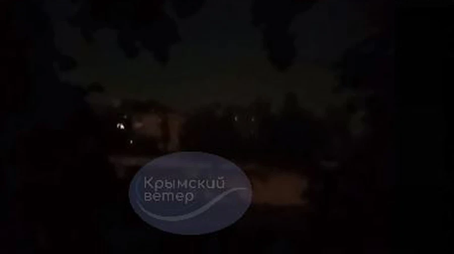 Russian Defence Ministry claims large-scale drone attack on Crimea: Explosions heard