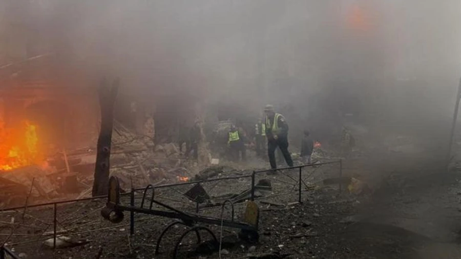 One person dead and dozens injured in missile attack on Kyiv Oblast