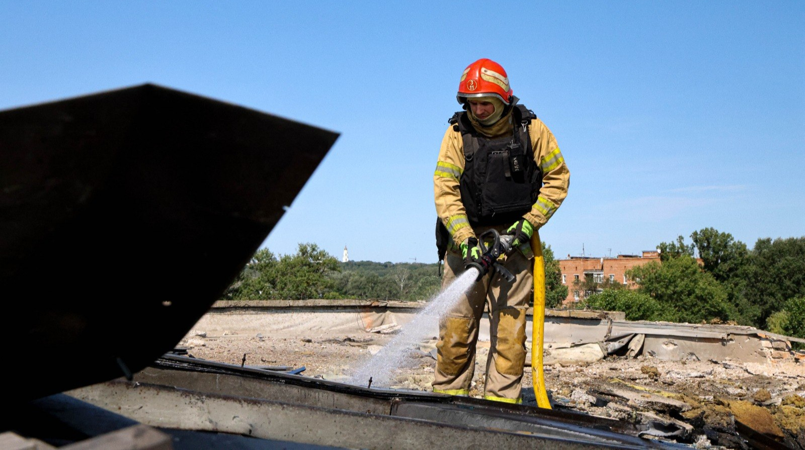 Two people injured in Russian attack on industrial facilities in Poltava Oblast