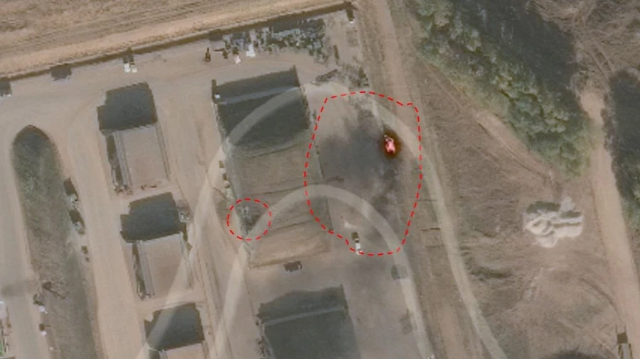 OSINT analyst posts photos showing damage to Russian drone base after strike