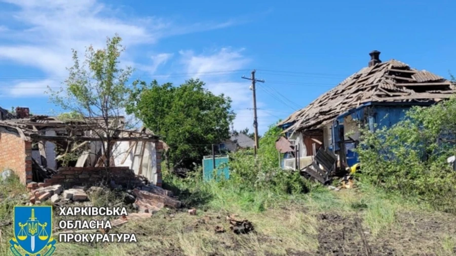 Russian forces attack Kharkiv Oblast with modified aerial bombs: woman injured – photos