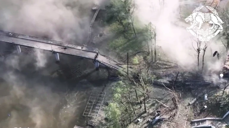 Ukraine's Special Operations Forces reveal how they blow up bridges in Donetsk Oblast to stall Russians