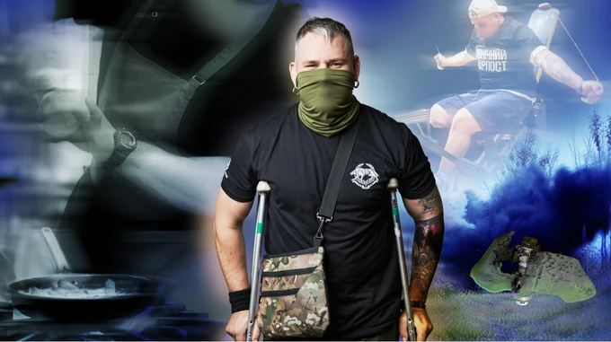 I was crawling along with a shattered leg, but I couldn't stop laughing: a Special Operations Forces soldier on keeping going no matter what