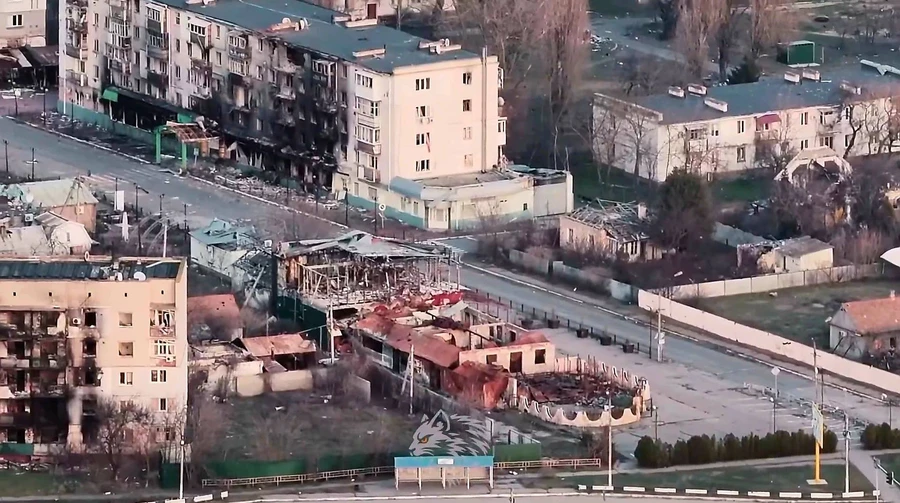 Морські піхотинці показали окуповані Олешки: Місто, яке росіяни перетворили на привид