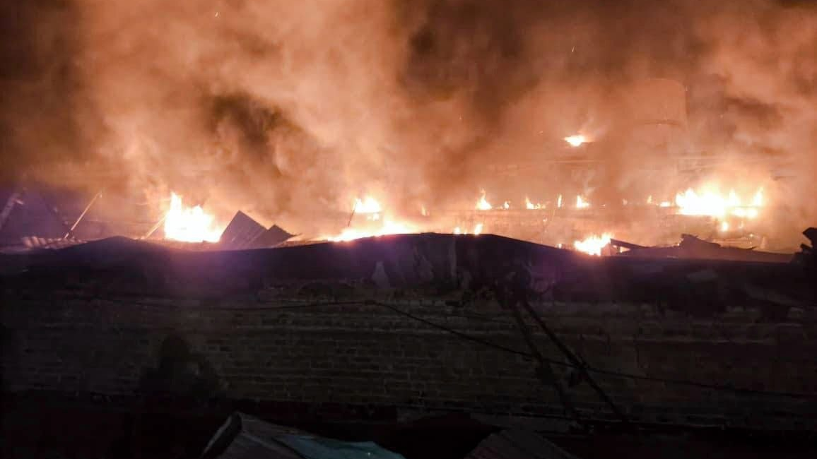 Russians strike railway infrastructure in Poltava