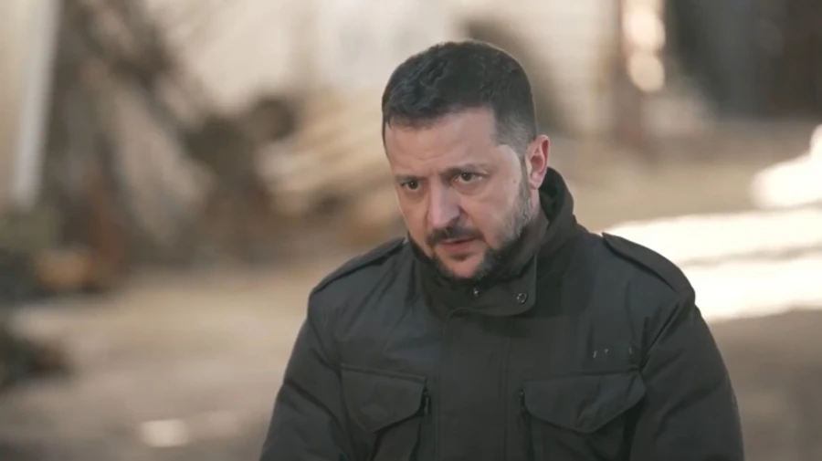 Zelenskyy gives interview to Fox News near contact line