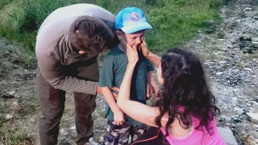 Волонтеры нашли ребенка, потерявшегося на Говерле