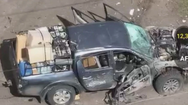 Під Покровськом авто зі знімальною групою 5 каналу підірвалося на магнітній міні