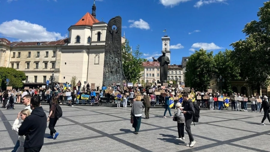 Protests in support of prisoners of war are held in Ukraine's largest cities – photo
