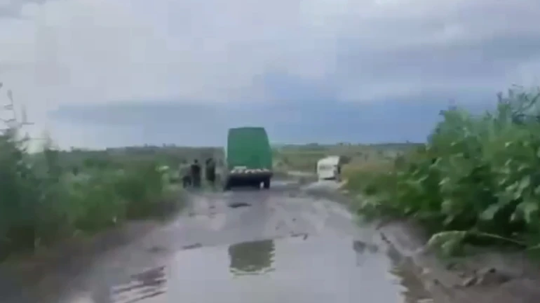 Rain halts evacuation from Enerhodar due to flooded roads