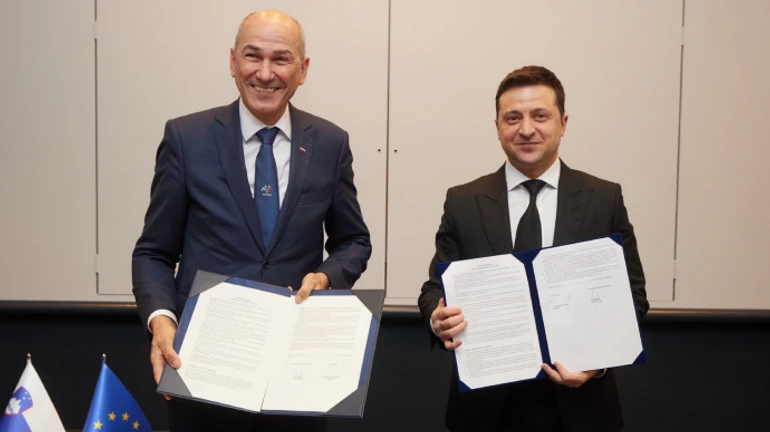 Председательствующая в ЕС страна обязалась поддержать вступление Украины