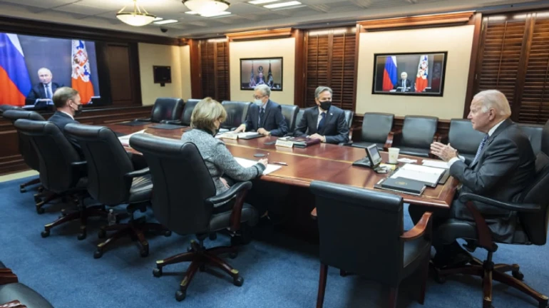 У Білому домі розповіли деталі відеозустрічі з Путіним