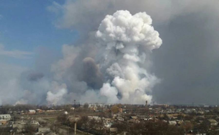 СБУ заперечує версію Арахамії щодо вибухів на арсеналах у Балаклії