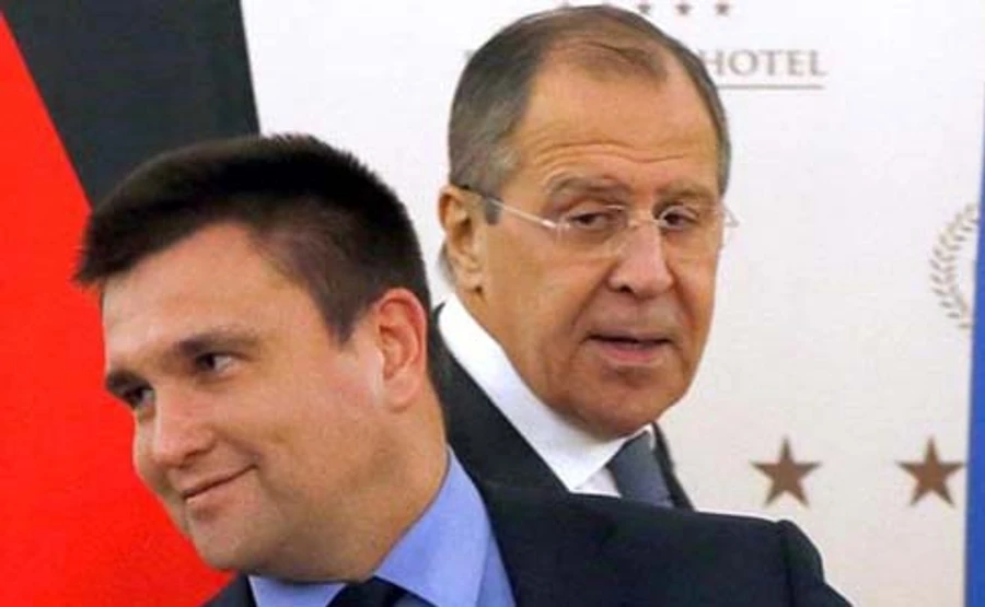 Клімкін вперше зустрівся з Лавровим у двосторонньому форматі