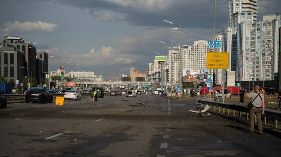 Six injured, including 12-year-old child, in Russian drone attack on Kyiv – videos