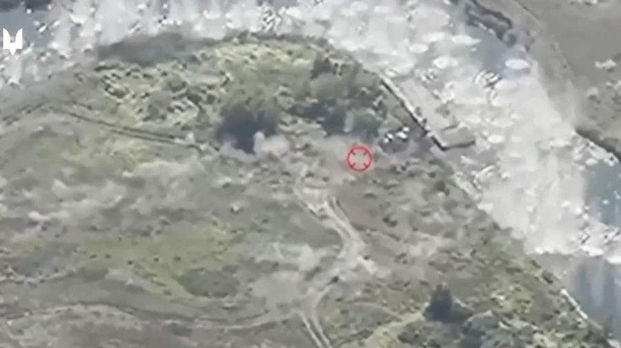 Ukrainian special forces post video of Russian equipment and pontoon crossings being destroyed in Kursk Oblast