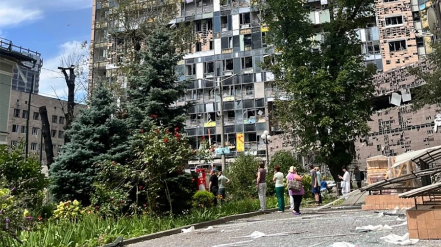 A lot of people injured by glass – Cardiology Centre doctor who witnessed Russian attack on Kyiv children's hospital – photos