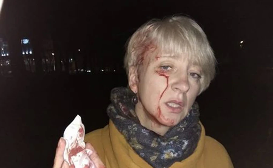 В Полтаве избили судью Ларису Гольник