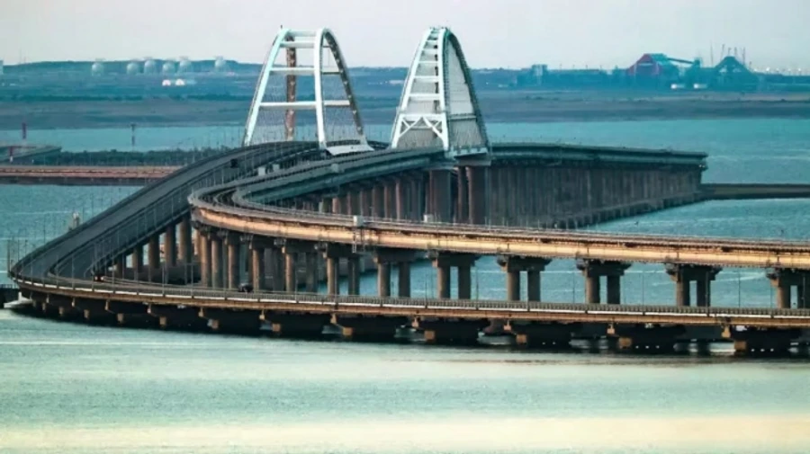Air-raid warning issued in Crimea as missiles reportedly target Crimean Bridge 