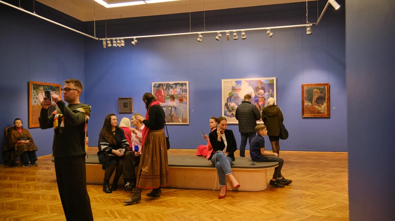 На шляху до кольору. У Києві відкрилася виставка видатного художника українського модернізму Олександра Мурашка