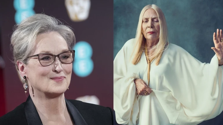 Мерил Стрип сыграет музыкантку Джони Митчелл в биографическом фильме