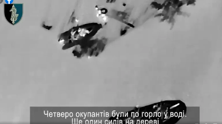 Ukraine's Special Operations Forces fighters rescue Russians drowning after blowing up HPP
