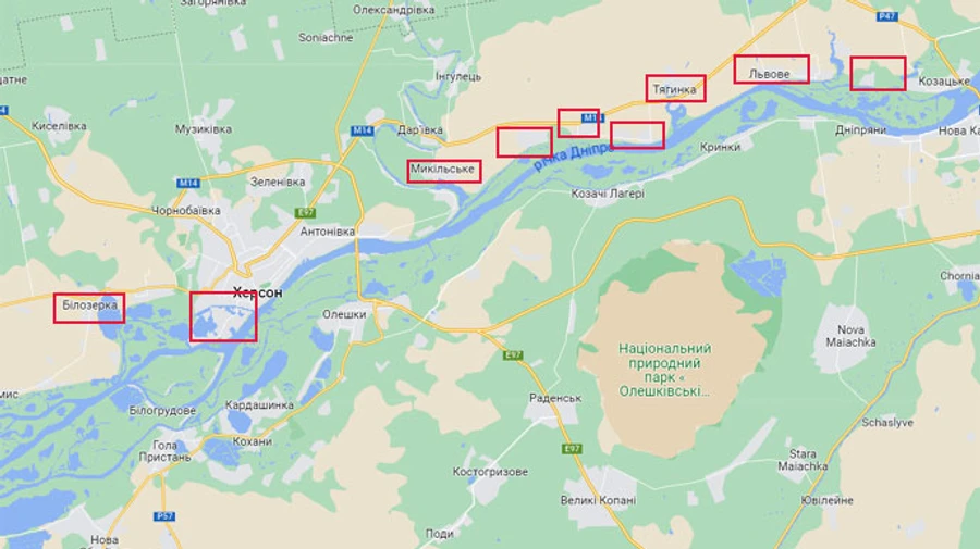 8 settlements and part of Kherson are already flooded, evacuation continues