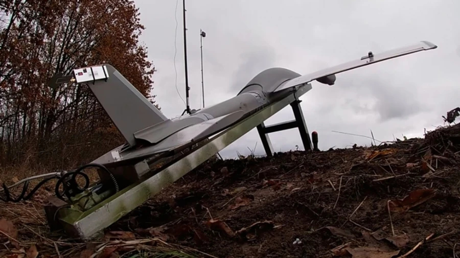 Russian drone hits kindergarten in Kharkiv