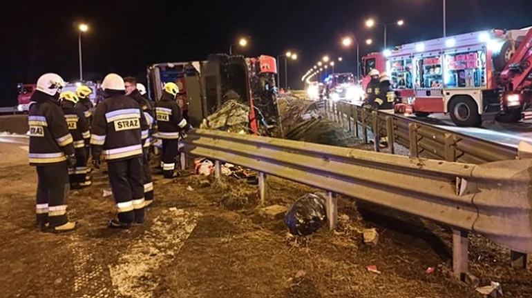 ДТП в Польше: 6 украинцев погибли, 35 травмированы