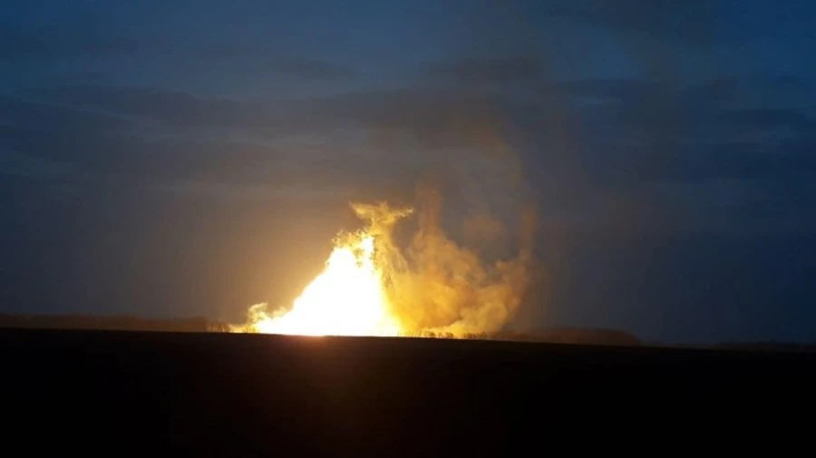 Взрыв на магистральном газопроводе: к делу подключились правоохранители