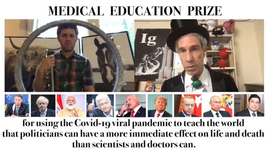 Лукашенко, Путин и Трамп получили Шнобеля