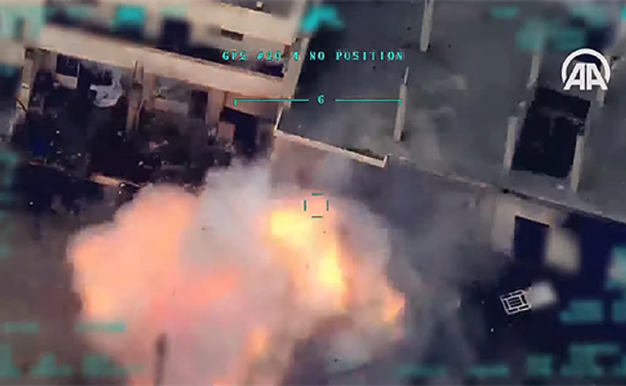 Турция заявила об убийстве 56 сирийских военных