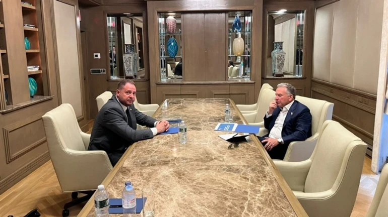 Head of Ukrainian President's Office Yermak shares details of talks with Trump's envoy Witkoff in New York