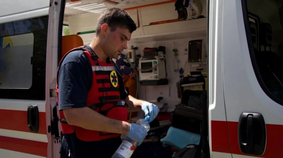 Russians attack Zaporizhzhia Oblast, leaving two people injured