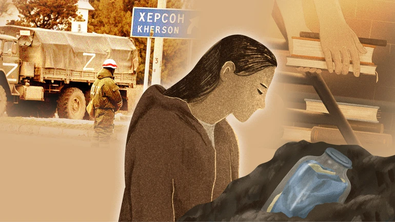 Во сне боюсь, что мне придется говорить по-русски. Как обычные вещи становятся смертельной угрозой в условиях оккупации