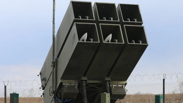 Eleven Russian missiles intercepted in two minutes: Ukrainian Air Force notes NASAMS performance – video