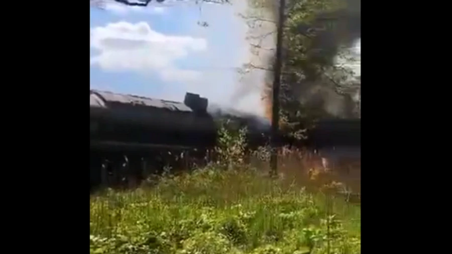 Підрив колії у Брянській області: РФ втратила тепловоз та 12 тонн дизпалива – росЗМІ