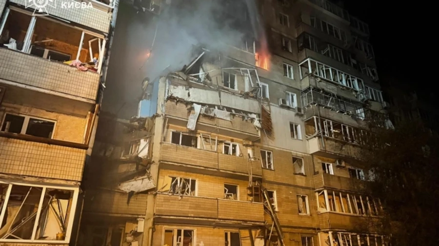 Росія атакувала Київ дронами: БпЛА влучили в багатоповерхівки, є загиблі