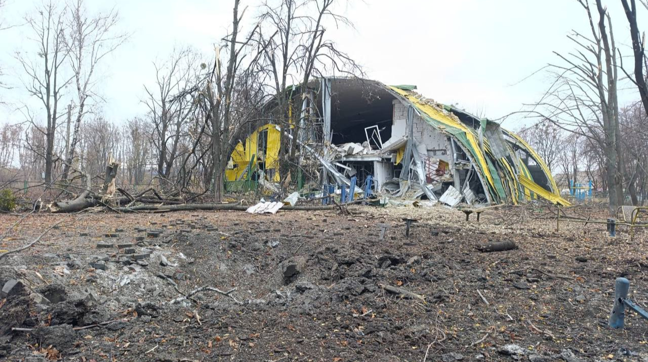 Russian drone attacks village in Kharkiv Oblast, three civilians severely injured