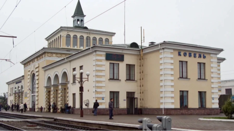 Russian drone attack damages railway infrastructure in Kovel, west Ukraine