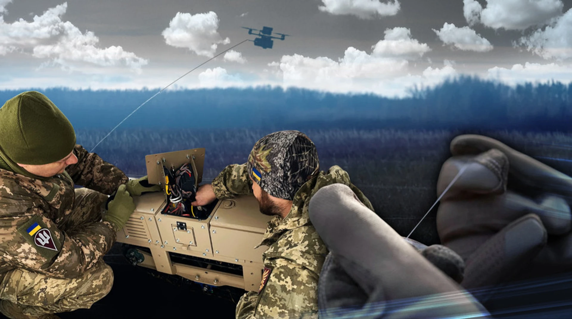 Drone shortages and severed links: why Ukraine still trails on fibre-optic UAV production