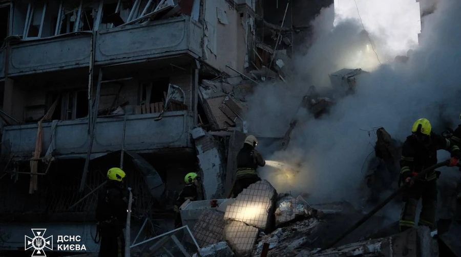 One killed and 16 injured in Russian missile and drone attack on Kyiv